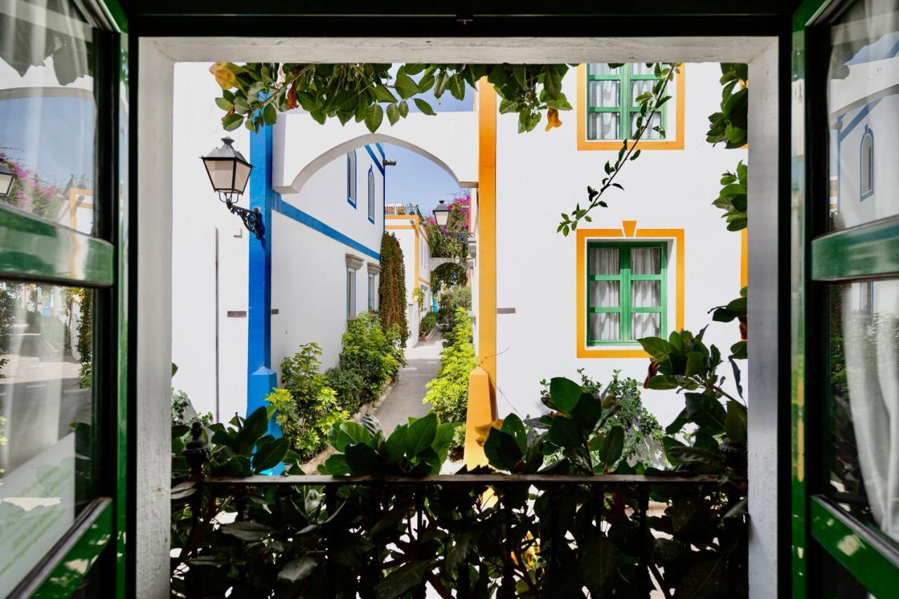 20 Metres From The Sea In Puerto De Mogan Apartment Bagian luar foto