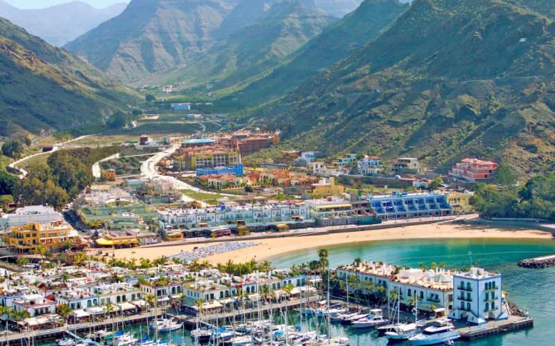 20 Metres From The Sea In Puerto De Mogan Apartment Bagian luar foto
