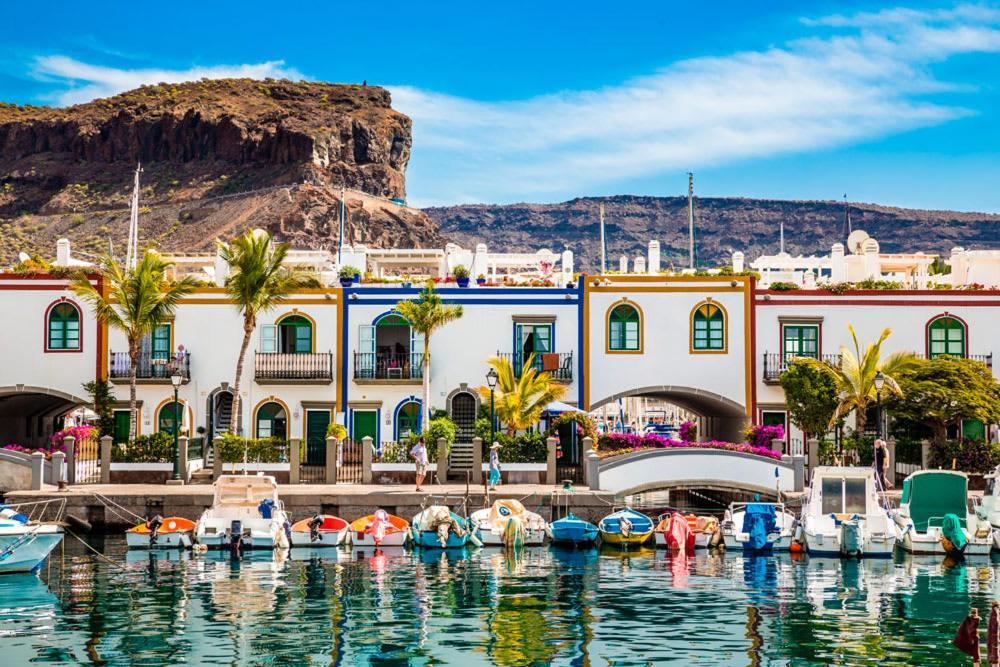 20 Metres From The Sea In Puerto De Mogan Apartment Bagian luar foto